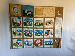 Little Golden Book Fabric Poky Little Puppy Panel Cotton Quilt/ Book Cut Sew Dog