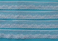 ~ DOLL HEIRLOOM SEWING M PULLEN SMOCKING FRENCH VAL LACE EDGE 893 POPULAR BTY ~