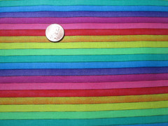 Fabric Traditions Cotton Fabric – Rainbow Stripe – 2 yards