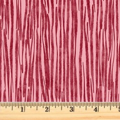 Blooming Memories Red Stripe Fabric 90964-26 FIGO Half Yard Continuous Cuts