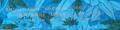 Vintage MCM Hawaiian Textiles VHY Von Hamm Young American Fabric 44”x 88”