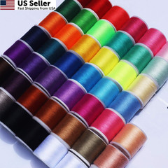 45 spools Sewing Thread Kits Polyester for Hand 45 spools, 45 Rainbow colors