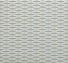 BALLARD DESIGNS FAYGO TROPICS BLUE GEO CRYPTON® PERFORMANCE FABRIC BY YARD 54″W