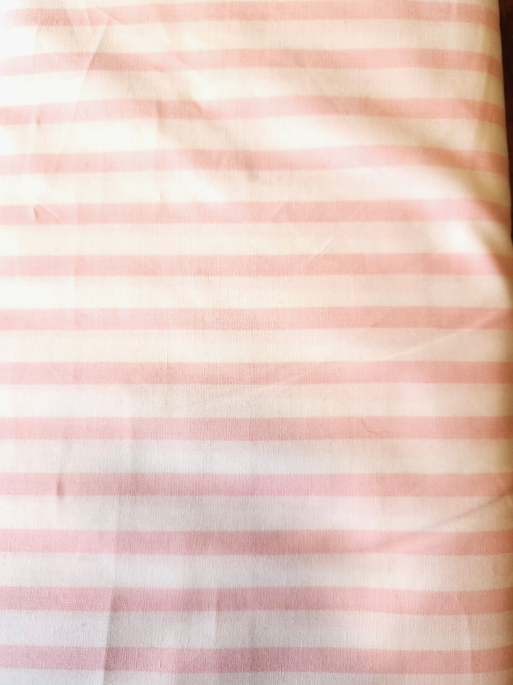 FABRIC BY THE YARD ROBERT KAUFMAN FABRICS PIMATEX BASICS 100% COTTON PINK STRIP