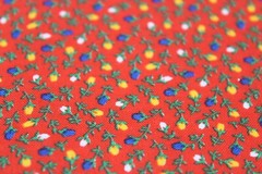 1930s Reproduction Fabric Cotton Quilt RED Hues Tiny Flowers 42×1/2 yd CHOICE