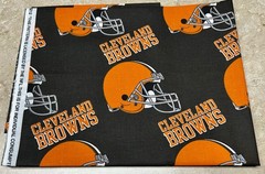 Cleveland Browns NFL Football Original 22″x 58″ Cotton Fabric 2006 NFL #6212
