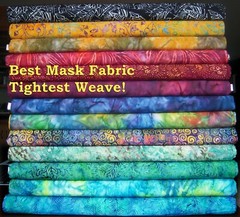 Indonesian Batik Quilting Cotton Fabric Gold Blue Black Red Green FQ HY BTY