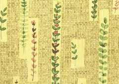 Covington Fabrics Yellow Green Red Brown Cotton Drapery Upholstery