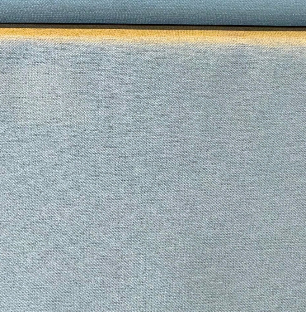 CANVAS DRAPERY LIGHTWEIGHT POLYESTER FABRIC LIGHT BLUE SHADES 64″ WIDE BY YARD