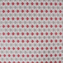 Tapestry Fabric Tapestry Fantasia Triangles Canvas Rim Red Cut Sofa