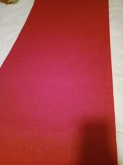 OAKHURST RED SPECKLED Fabric 5 1/2 + YARDS