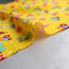100% Cotton Flannel Fabric / 7 Type Cartoon Printed For Baby – By the Yard