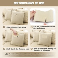 2 9×11 Waterproof Canvas Repair Patches – Self-Adhesive for Durability