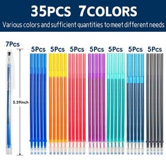 1 Count (Pack of 42), Blue, Red, Black, Orange, Purple, Dark blue, Green