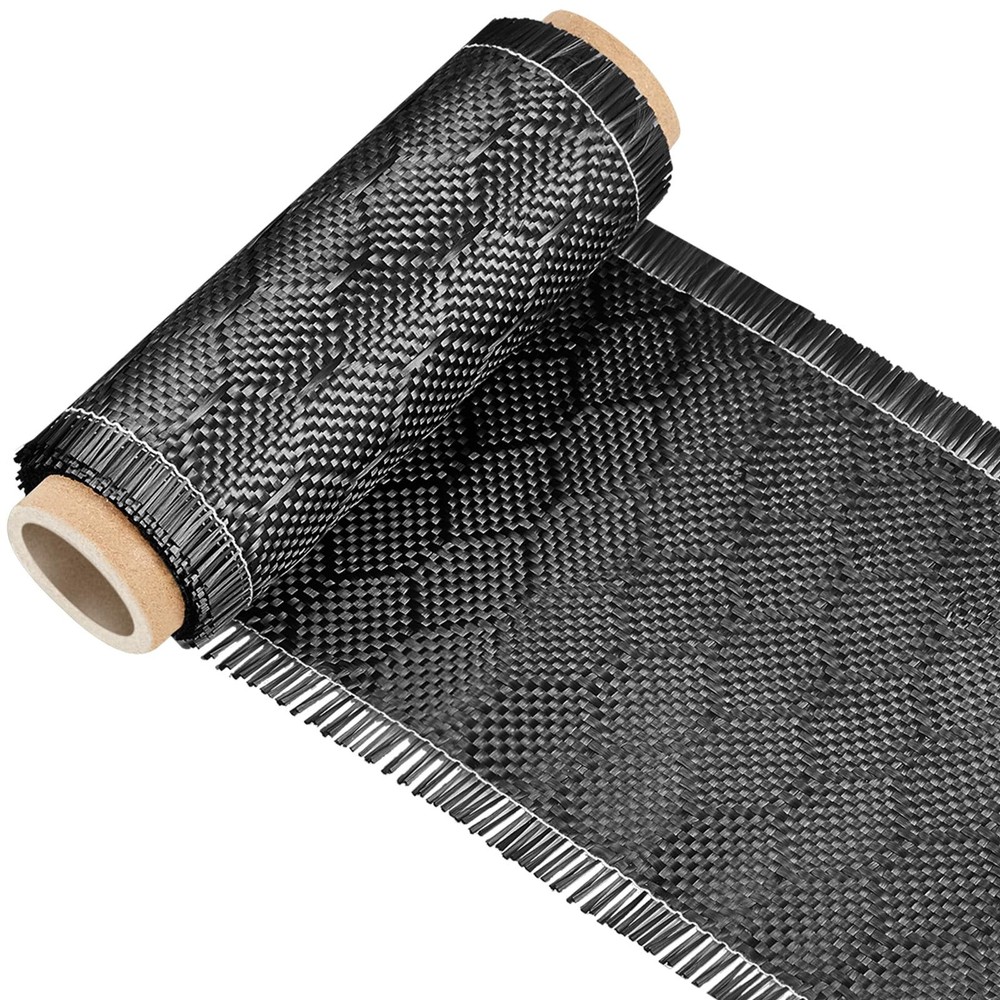 4in x 5ft Bee Hive Carbon Fiber Fabric Roll 2×2 Twill Weave 3K 220g Sheet