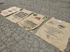 Burlap Coffee Sacks – Assorted Sizes – 20 Pieces