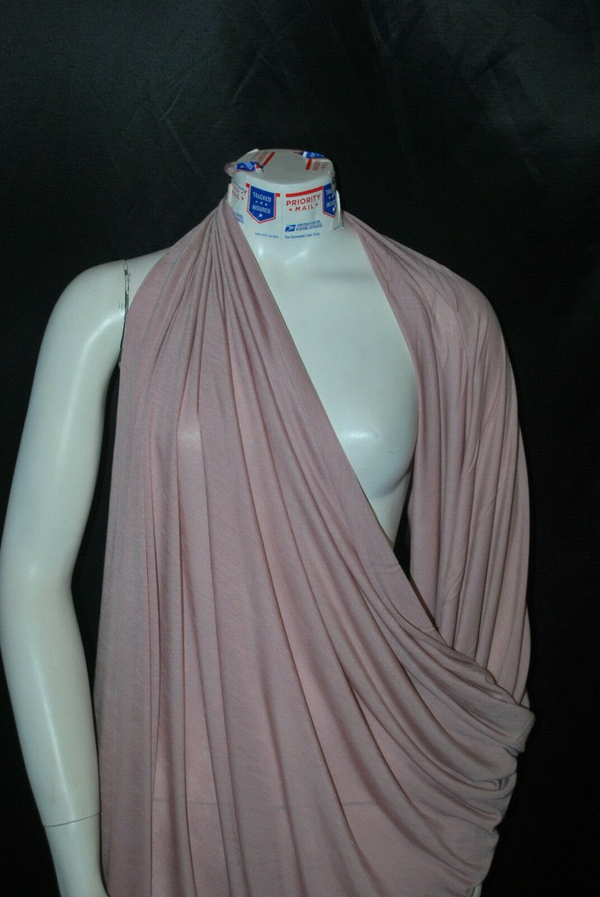 Tencel Semisheer Jersey Knit Fabric Ecofriendly 6.86 oz L/Y Quartz by the yard