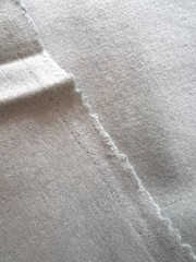 2.5 Yards -Luxury Wool / Cashmere Blend Fabric Remnant – Soft Beige Taupe