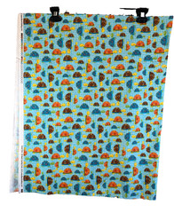 Blank Quilting TURTLES Primary Colors Cotton Quilting Fabric 44×27”