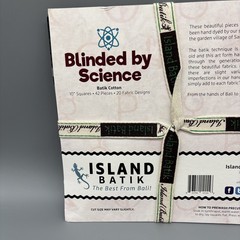 Island Batiks Fabric “blinded By Science” (42) 10” X 10” Layer Cakes (20) Design