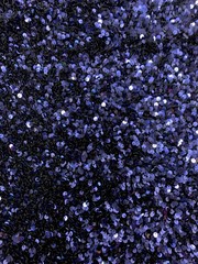 Stephanie NAVY BLUE Overlap Sequins on NAVY Stretch Velvet Fabric by the Yard f
