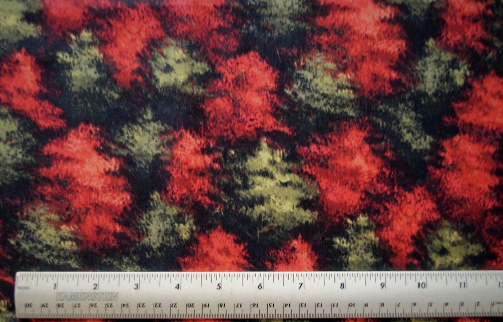 Jo Ann Fabrics Fall Autumn Trees foilage By the 1/4 yd cotton fabric