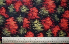 Jo Ann Fabrics Fall Autumn Trees foilage By the 1/4 yd cotton fabric