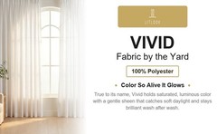 Vivid Knit Mesh Fabric by the Yard 4-Way Stretch 100% Polyester 57/58″ Wide