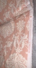 New Waverly Inspiration Pink Ivory/Off White Fabric +/- 7.5 Yds SEE DESCRIPTION