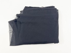 Mesh Fabric 40D Nylon Spandex 4-Way Stretch Tulle 63×66″ IN Black
