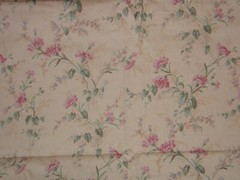 Ralph Lauren, Spring Flowers, Vintage, BTY, Vintage, Color Beige Multi