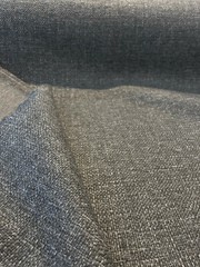 Chenille Performance Sampson Charcoal Gray Upholstery Fabric by the yard