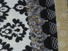 Jelly Roll Cotton Fabric Floral and Stripes Florals 26 Strips 2.5″ x 40″Kaufman