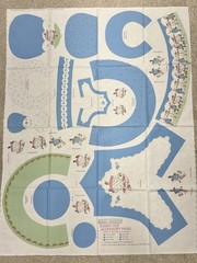 Daisy Kingdom Fabric Panel Bunny Hop Accessories 1998Sandi Gore #3540