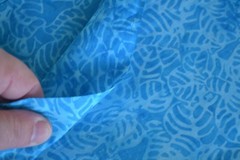 By 1/2 Yd, Blue on Blue Tonga Batik B4797, 240853, Timeless Treasures, M8186