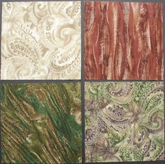 Merryvale 26 ea 6″ x 6″, 6″ x 18″ 100% Cotton Quilt Craft Sew Fabric P&B SUM-123