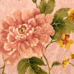 Mill Creek Floral PETAL Pink Cotton Drapery Curtain Pillow Cushion Fabric 35″L