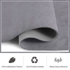 48/96/120” Suede Headliner Fabric 60″W Car Roof Liner Replacement Foam Back US