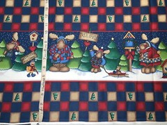 NEW Daisy Kingdom Northwoods Christmas Border Sold by 1/2 Yard More Available