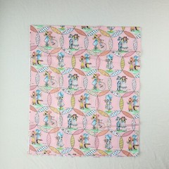Vintage Holly Hobby Fabric 51″ x 44″ Quilt Craft Bonnet American Greetings Mane