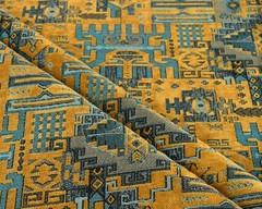 Upholstery Fabric Kilim Bohemian Boho Tribal Southwestern Turkish Rug by Yard