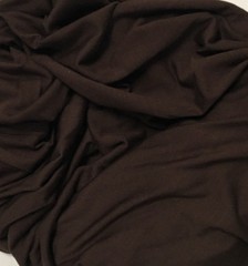Modal Spandex Jersey Knit Fabric Eco-Friendly natural fiber BITTER CHOCOLATE 9oz