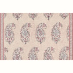 Peter Dunham 3 Yd Isfahan Raspberry 111SFA01 Large Paisley Linen Designer Fabric
