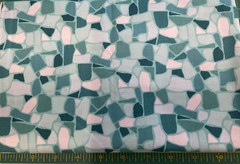 FIGO FABRICS-PRIMAVERA #90316-64 GREEN PAVING BY PIPPA SHAW- 1 YARD
