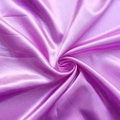Solid Satin 58″ Wide By Yards Silky Charmeuse Scarf Craft DIY Fabric Purple