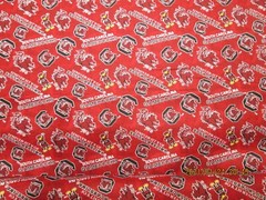 UNIVERSITY of SOUTH CAROLINA 1 YARD PIECE NEW SPORT DESIGN 100% COTTON