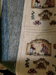 Dianna Marcum Ivy Garden Tote Bag Cut & Sew Panel Reusable Tote~ Earth Friendly