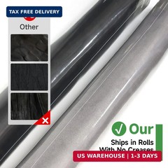 96″x60″ Black Suede Headliner Fabric Roll, Car Roof Liner | Tube Packaging, Wrin
