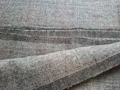 Rare Vintage Worcester Textile Co. Worsted Wool Blend Fabric, 1 yrd