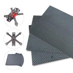 Carbon Fiber Sheets 200 X 300 X 1 MM 100% 3K Twill Matte – Ideal for Models
